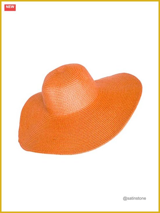 Wide Brim Floppy Sun Hat with UPF 50 main image 5
